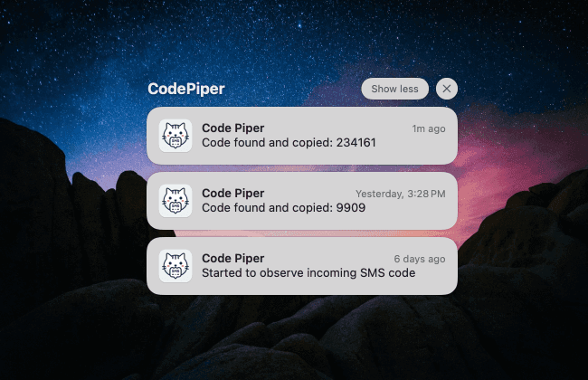 Code Piper Screenshot